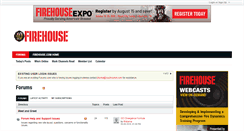Desktop Screenshot of forums.firehouse.com